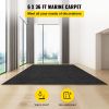 VEVOR Marine Carpet, 6 x 36 ft Boat Carpeting, Charcoal Black Marine Grade Boat Carpet, Indoor/Outdoor Marine Carpeting w/ Water-proof TPR Backing