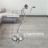 VEVOR Surface Cleaner 18 inch Flat Surface Cleaner for Pressure Washer 4000psi Pressure with 3/8 Quick Connector Surface Cleaner W/ Casters 10.5GPM St