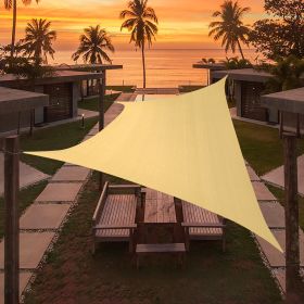 Artpuch 14'X20'Customize Sand Sun Shade Sail Commercial Standard UV Block 185 GSM, Water and Air Permeable, Heavy Duty (size: 15'x16')